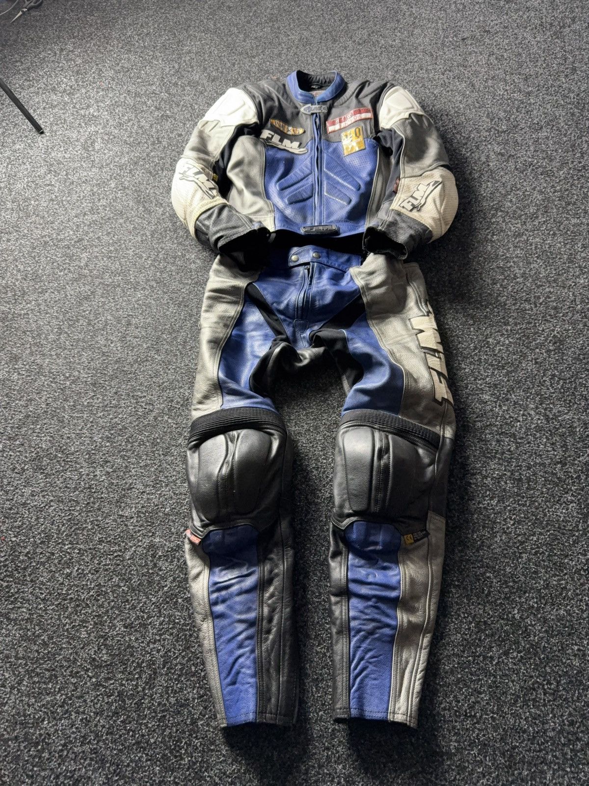 Genuine Leather Leather Motorcycle Racing Pants Spidi Suit Costume Size US S / EU 44-46 / 1 - 1 Thumbnail