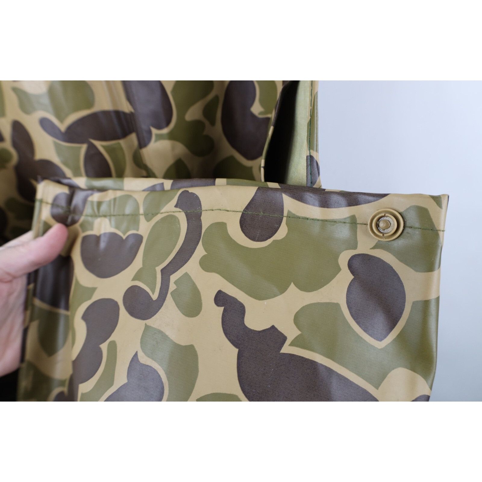 Vintage Vintage 70s Streetwear Waterproof Duck Camouflage Overalls Size US 36 / EU 52 - 11 Thumbnail