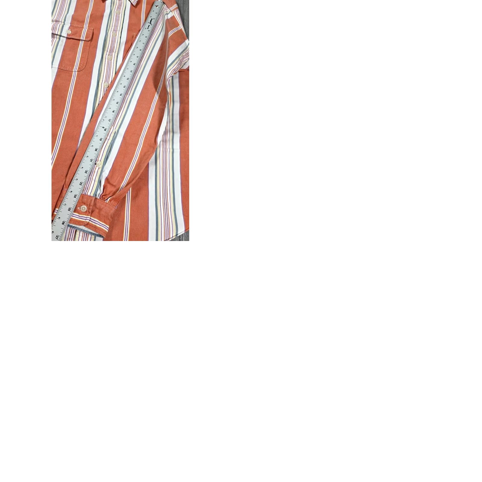 Ralph Lauren VINTAGE Polo Ralph Lauren Men Shirt Denim Navajo Stripe Orange Sz L Kang Size US L / EU 52-54 / 3 - 9 Thumbnail