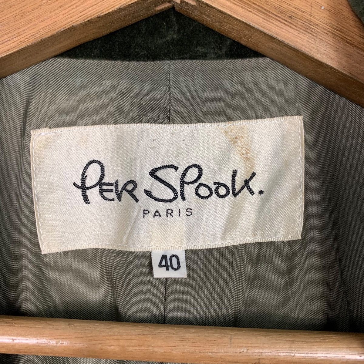 Japanese Brand Vintage PER SPOOK Paris Leaf Print Quilted Jacket #2574-C116 Size S / US 4 / IT 40 - 15 Thumbnail