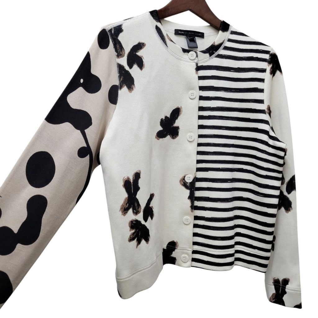 Marc by Marc Jacobs Marc By Marc Jacobs Patchwork Cardigan Women's Size Large Size L / US 10 / IT 46 - 6 Thumbnail