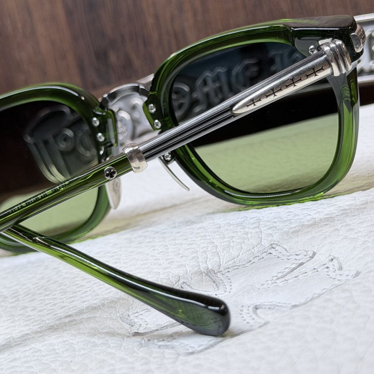 Chrome Hearts Chrome Hearts Titanasluvr 1/1 Sunglasses Size ONE SIZE - 10 Thumbnail