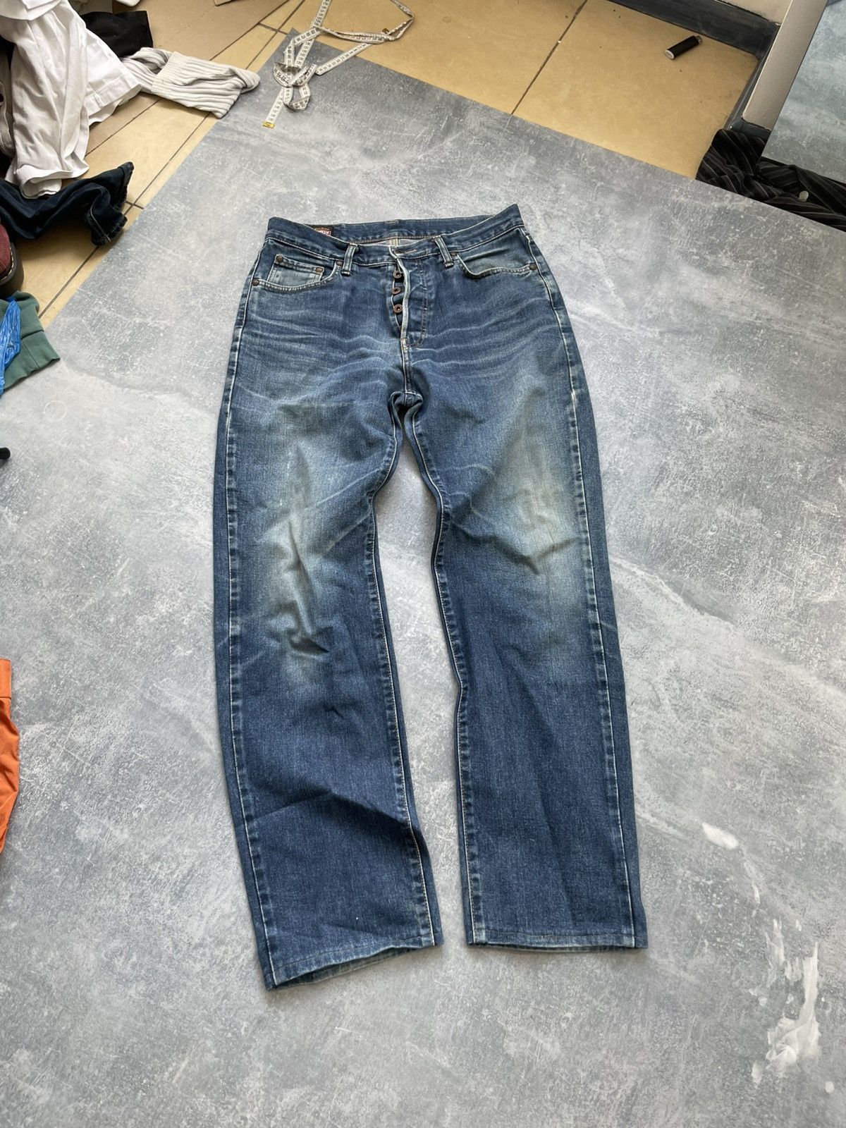 Edwin 00ss Edwin made in Japan denim jeans Size US 33 - 3 Thumbnail