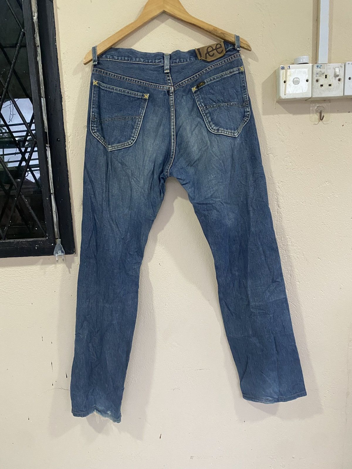 Lee Lee Riders Sanforized Half Selvedge Denim Size US 31 - 2 Thumbnail