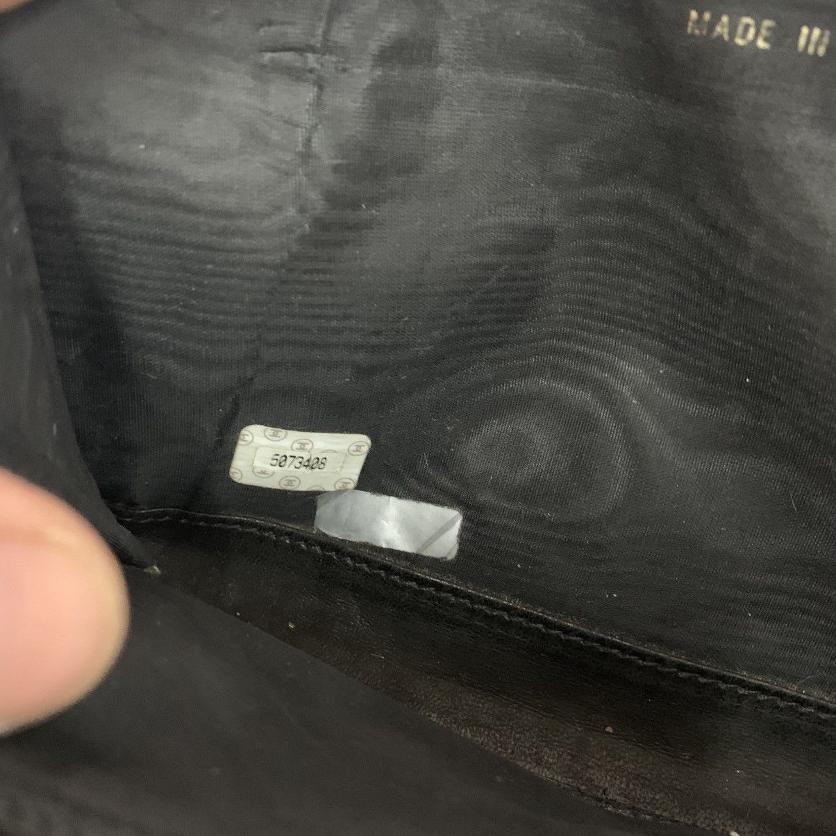 Chanel Chanel Vernis Black Leather Wallet Size ONE SIZE - 15 Thumbnail