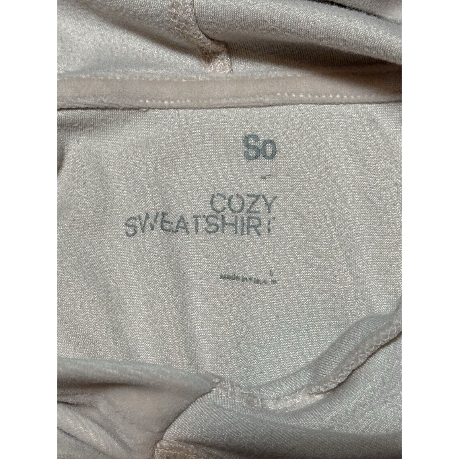 Other Y2K inspired Cropped Velour Hoodie Womens L Balletcore Pink Size L / US 10 / IT 46 - 6 Thumbnail