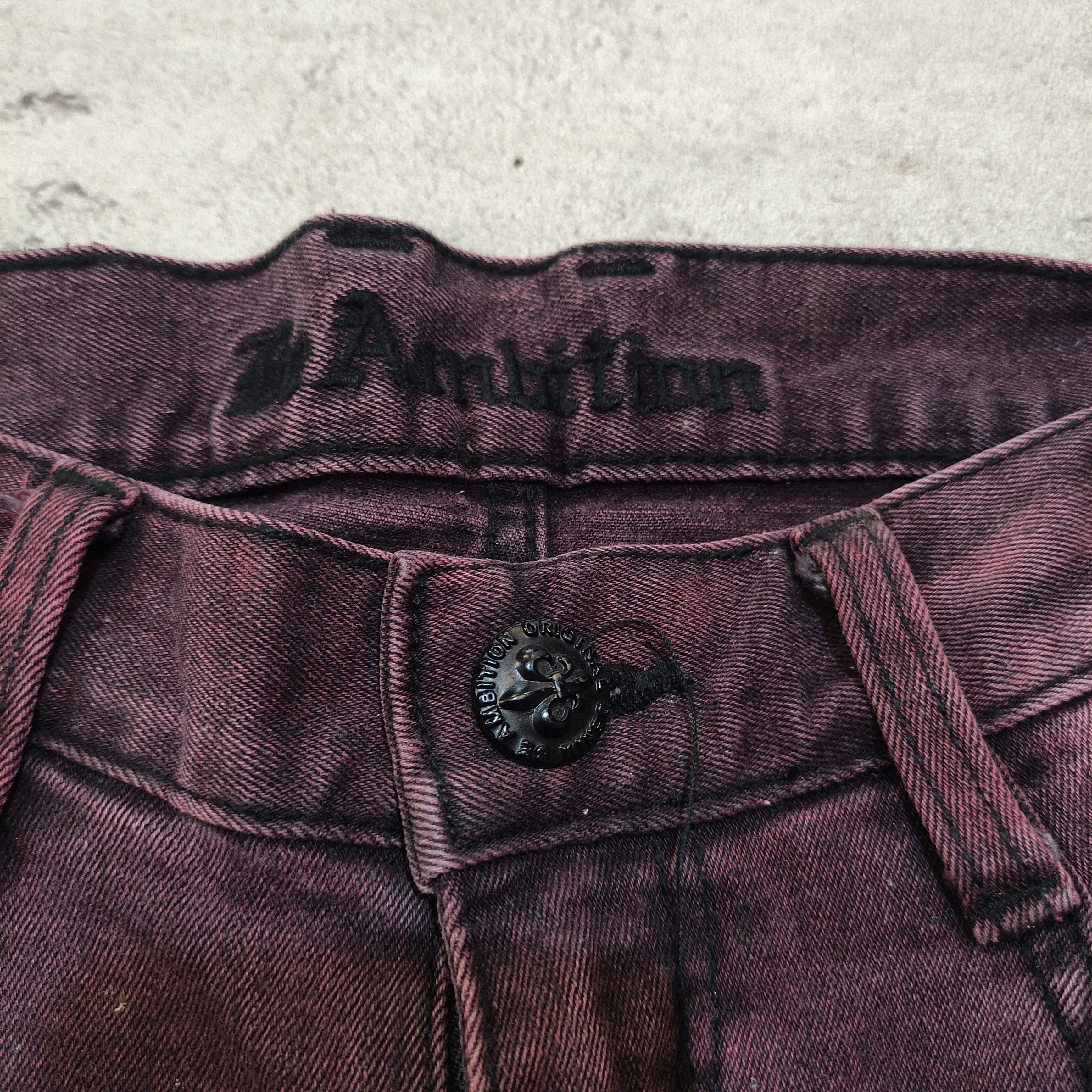 Le Grande Bleu (L.G.B.) Be Ambition Bikers Pants — early 2000s Vkei Biker Vibe Size US 28 / EU 44 - 11 Thumbnail