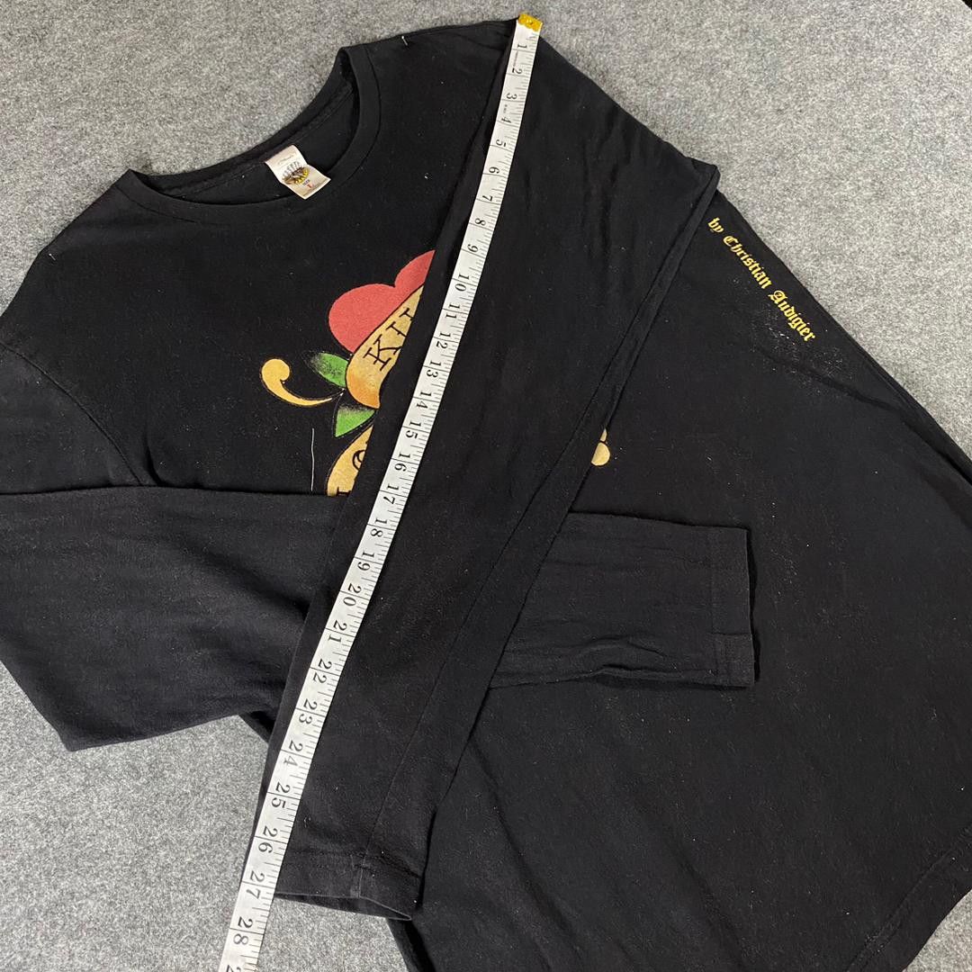Ed Hardy Vintage Ed Hardy by Christian Audigier Long Sleeve Tshirt Size US L / EU 52-54 / 3 - 5 Thumbnail