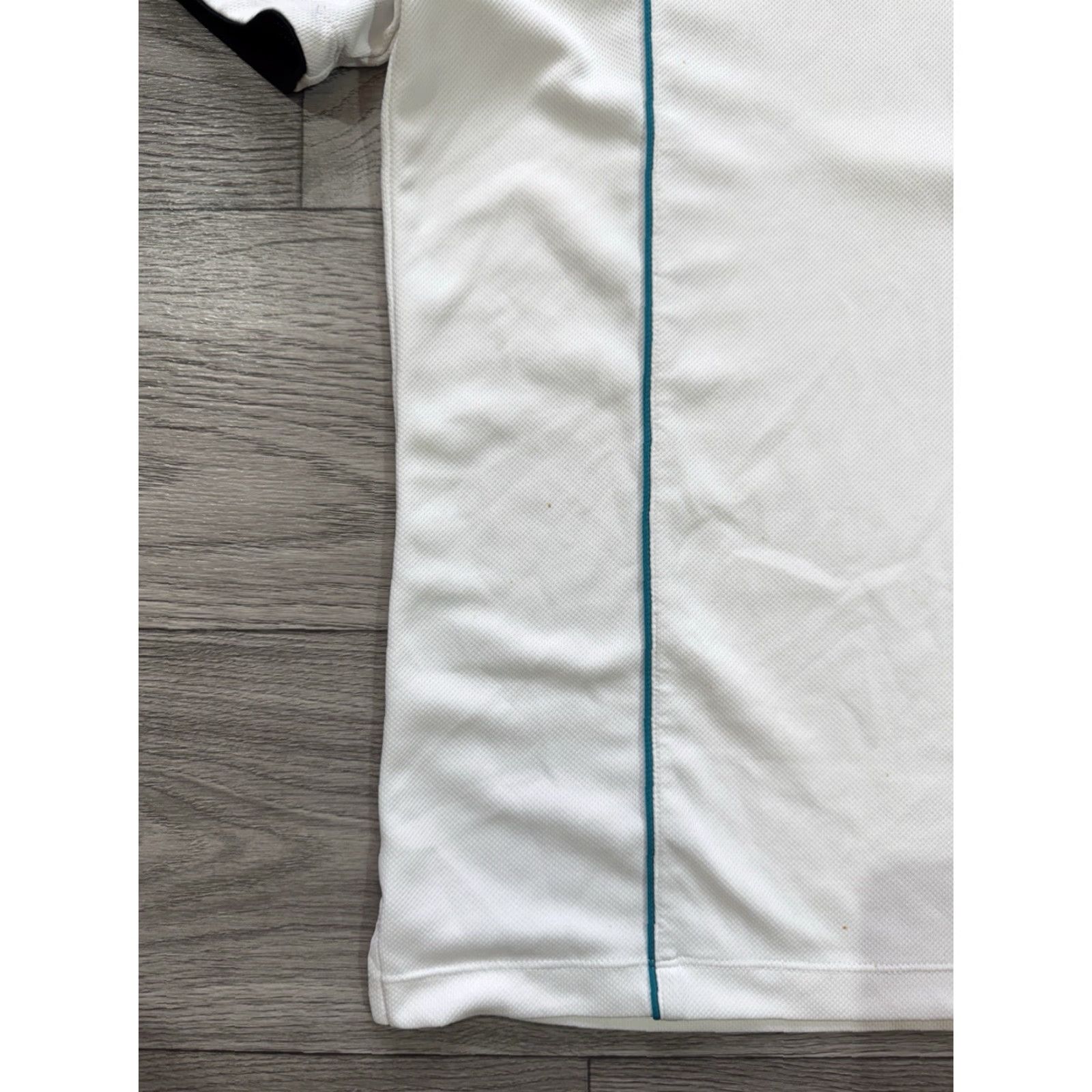 Nike Nike Court Tennis Polo Shirt XL White Blue Trim Federer Style Men Regular Size L Size US L / EU 52-54 / 3 - 6 Thumbnail