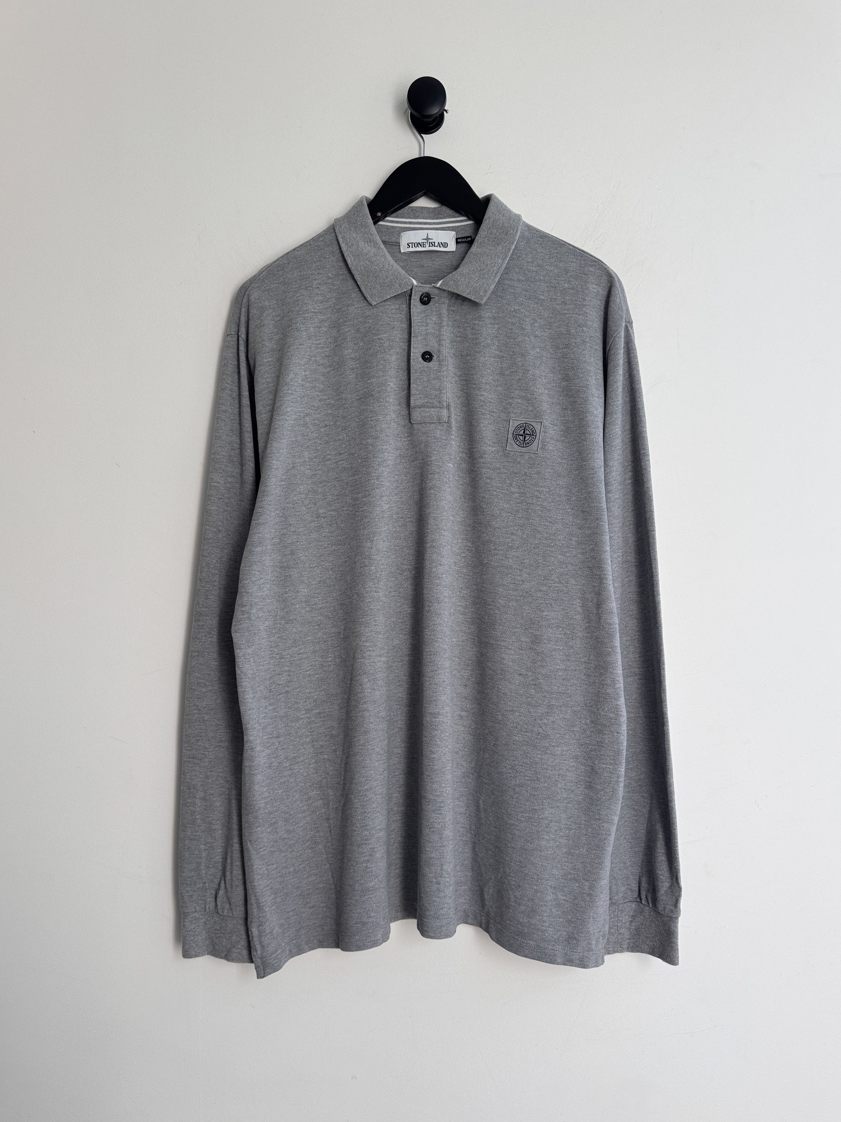 Stone Island Stone Island Longsleeve Polo Shirt Size US XXL / EU 58 / 5 - 1 Thumbnail