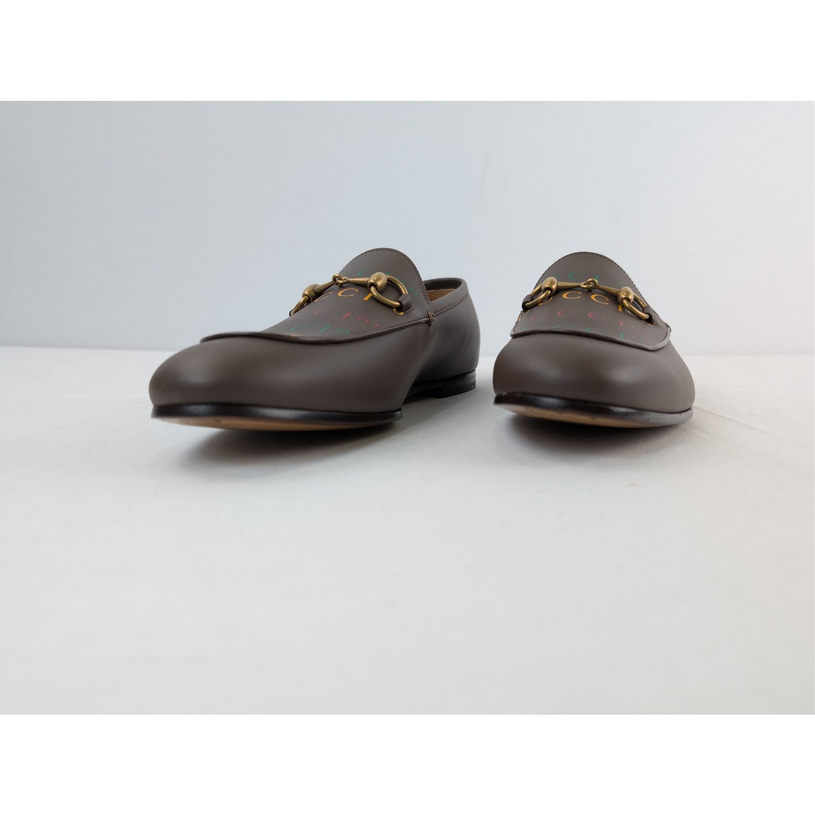 Gucci o1rshd1 Leather Jordaan Horsebit Loafers Boots in Brown Size US 8 / EU 41 - 7 Thumbnail