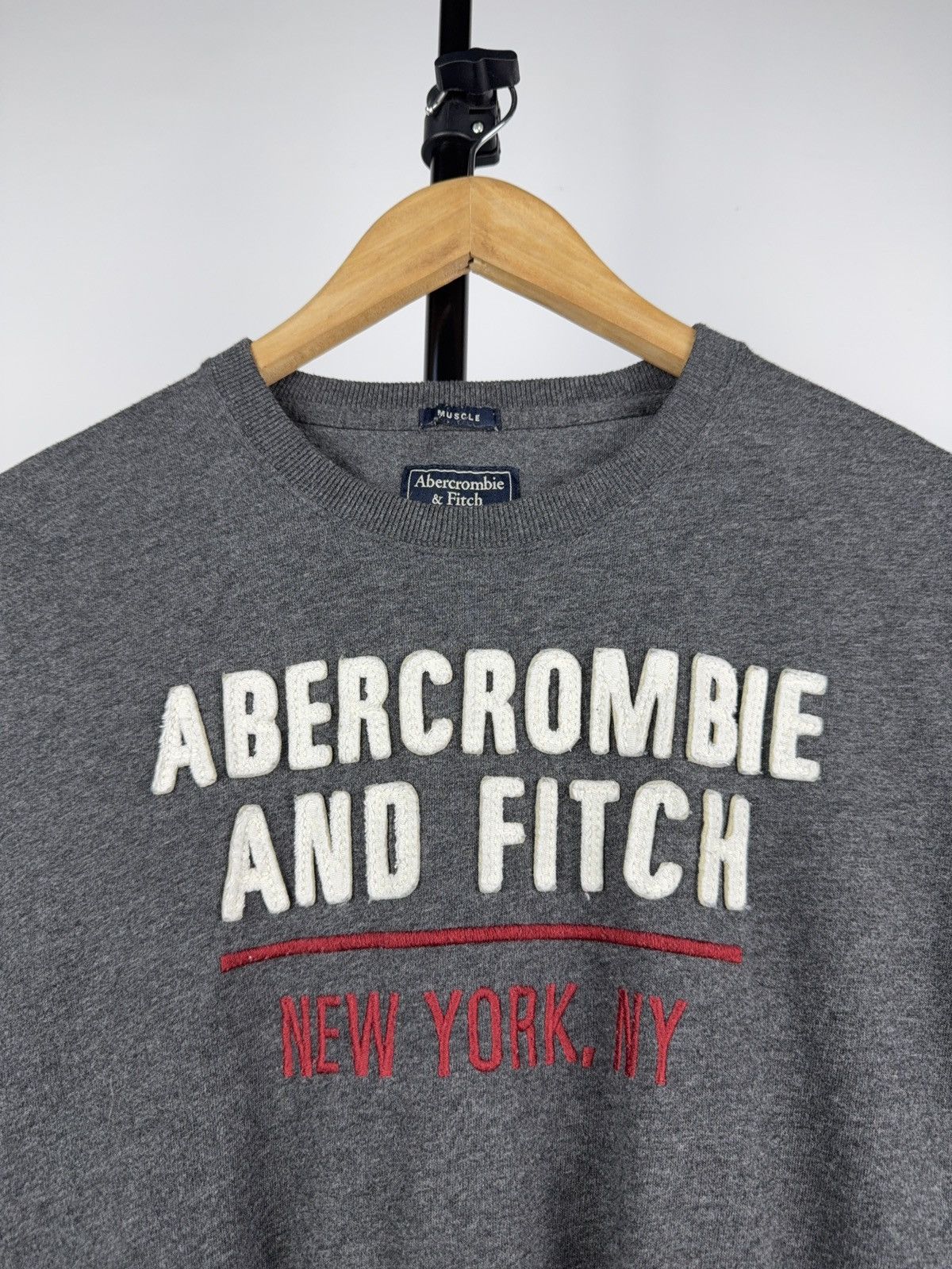 Abercrombie & Fitch × Vintage Vintage Abercrombie & Fitch BIG LOGO T-Shirt Men’s S Size Size US S / EU 44-46 / 1 - 2 Thumbnail