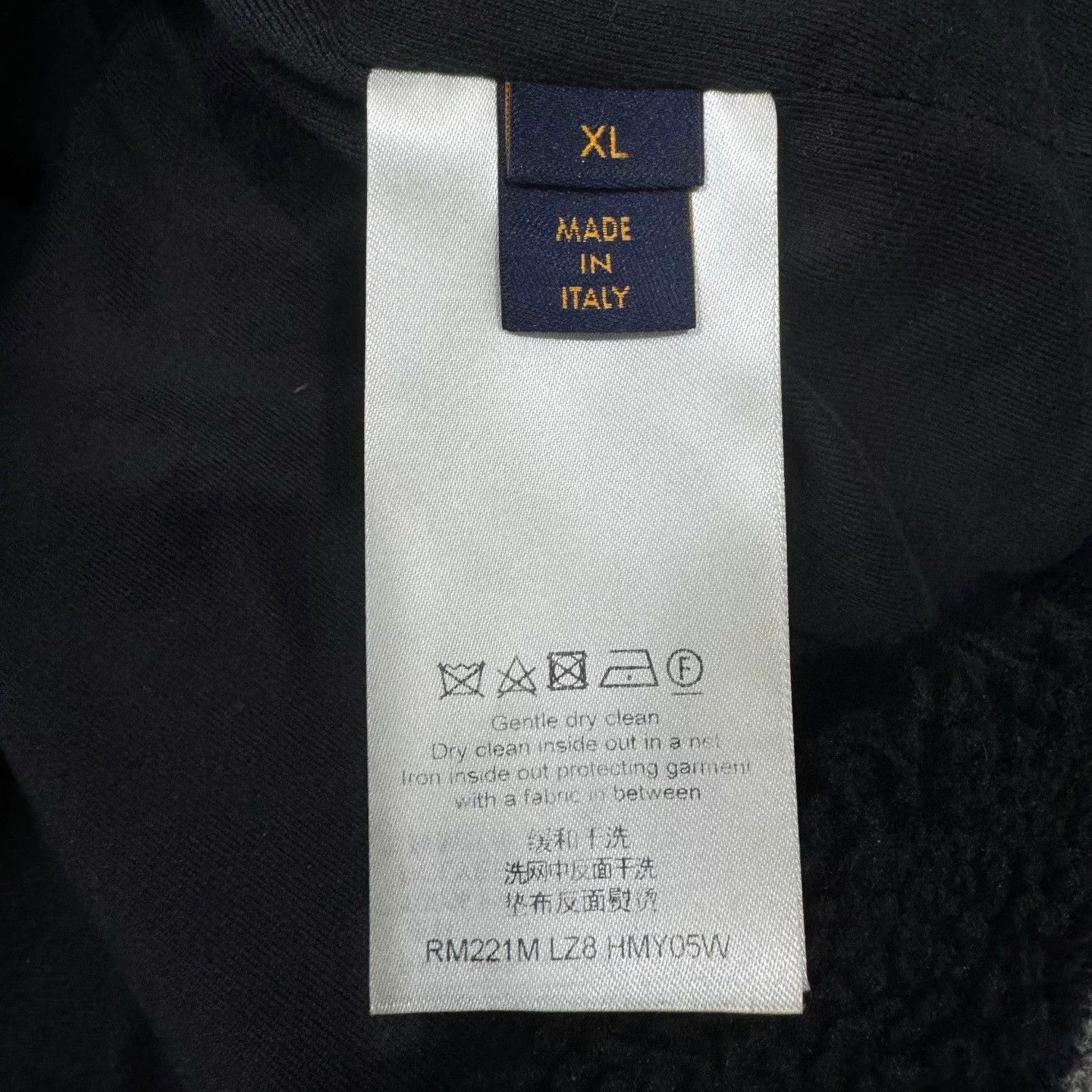 Louis Vuitton LV x Nigo Navy Blue Damier Teddy Fleece Jacket XL Size US XL / EU 56 / 4 - 4 Thumbnail