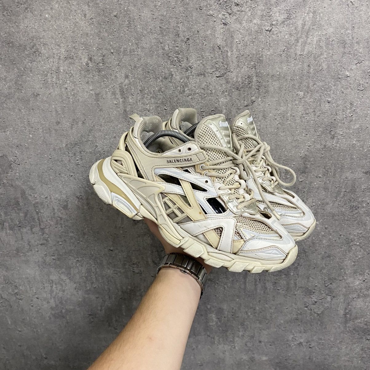Balenciaga Balenciaga Track 2 White Size US 8 / EU 41 - 4 Thumbnail