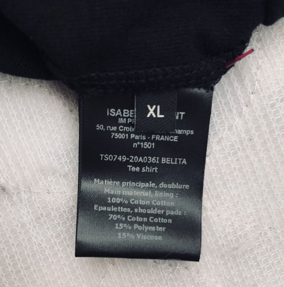 Isabel Marant ISABEL MARANT BELITA Tee Shirt T-shirt tops Zelikia JERSEY Size XL / US 12-14 / IT 48-50 - 10 Thumbnail