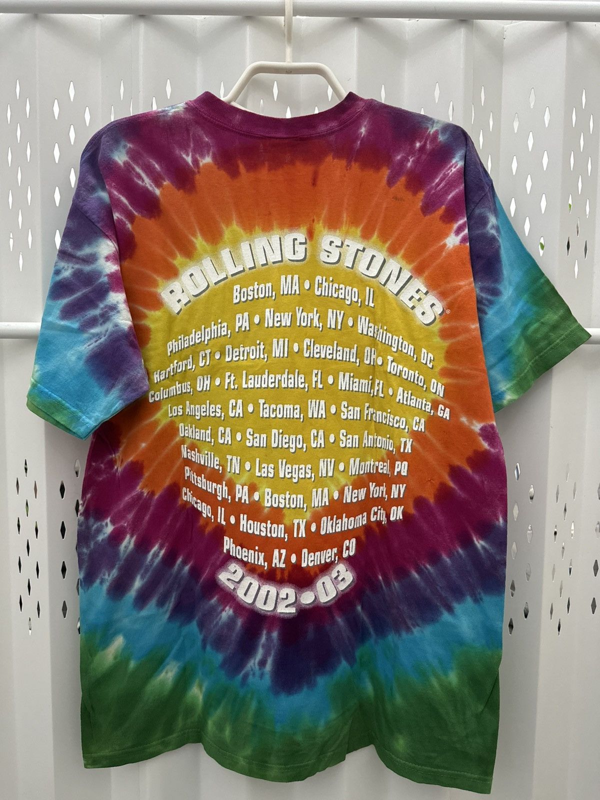 The Rolling Stones Vintage 2000 Tie Dye The Rolling Stones Size US L / EU 52-54 / 3 - 2 Thumbnail