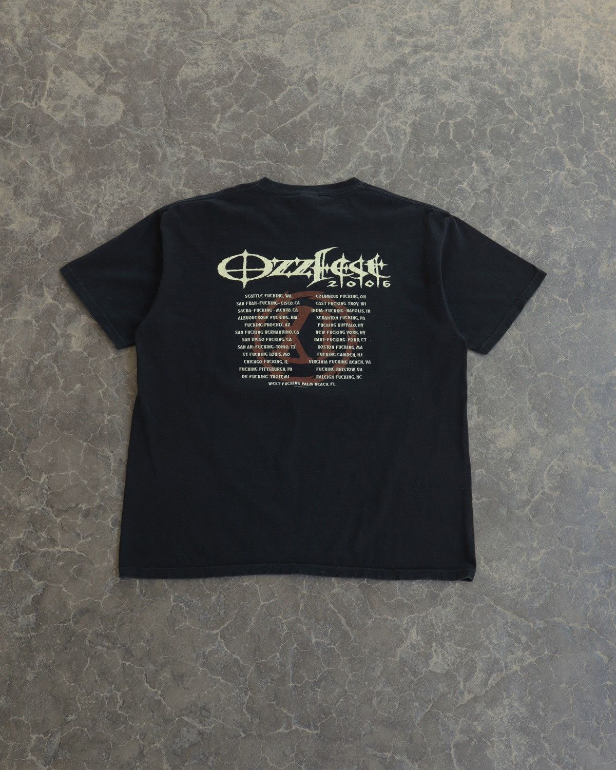 Band Tees Vintage 00s Archive Ozzfest Ozzy Black Tour Dead Band Tee Size US XL / EU 56 / 4 - 3 Thumbnail