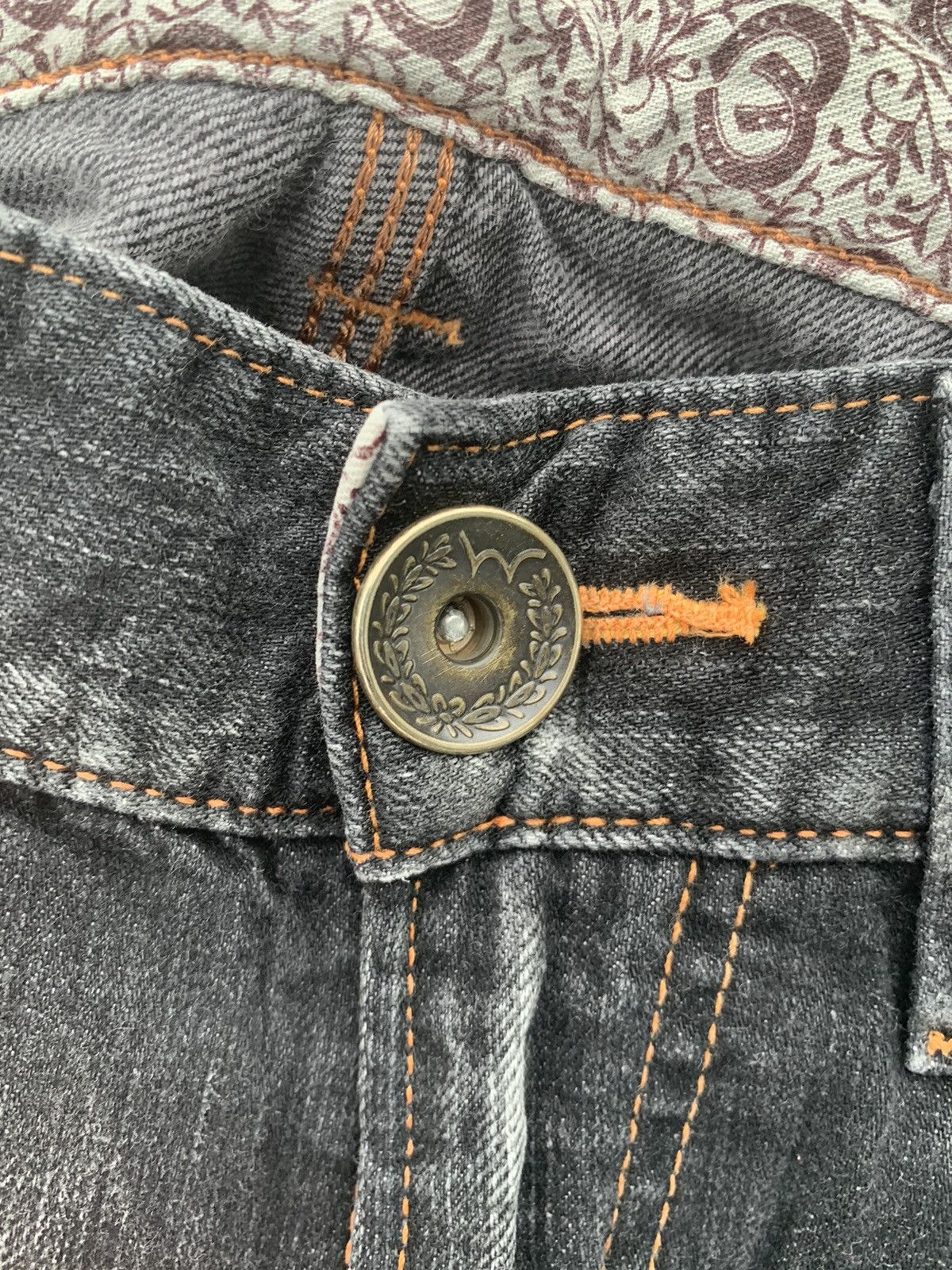 Edwin EDWIN 503 NAVAJO STYLE FADED & RUSTY MUDMAX DISTRESSED DENIM Size US 31 - 16 Thumbnail