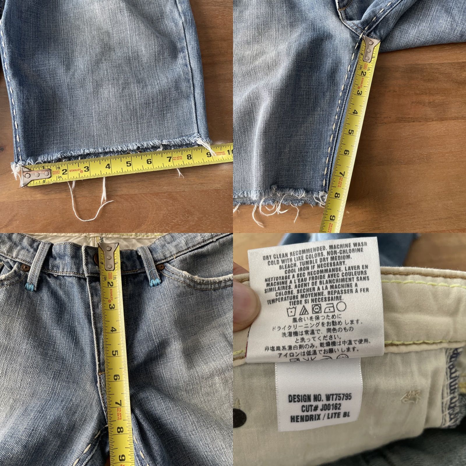 Vintage VINTAGE Joe's Jeans Shorts Denim 30 Womens 33 Waist Low Rise Cut-Off 5-Pocket Blue 90s Retro Mens Womens (if applicable) Size 30" / US 8 / IT 44 - 8 Thumbnail