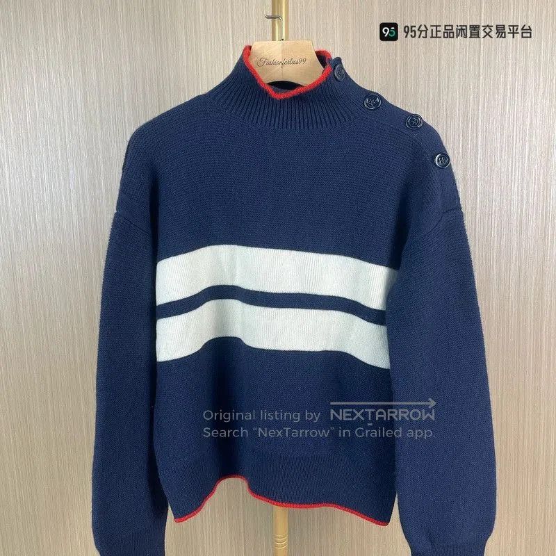 Loro Piana Loro Piana Unisex Colorblock Cashmere Sweater. Size US S / EU 44-46 / 1 - 5 Thumbnail