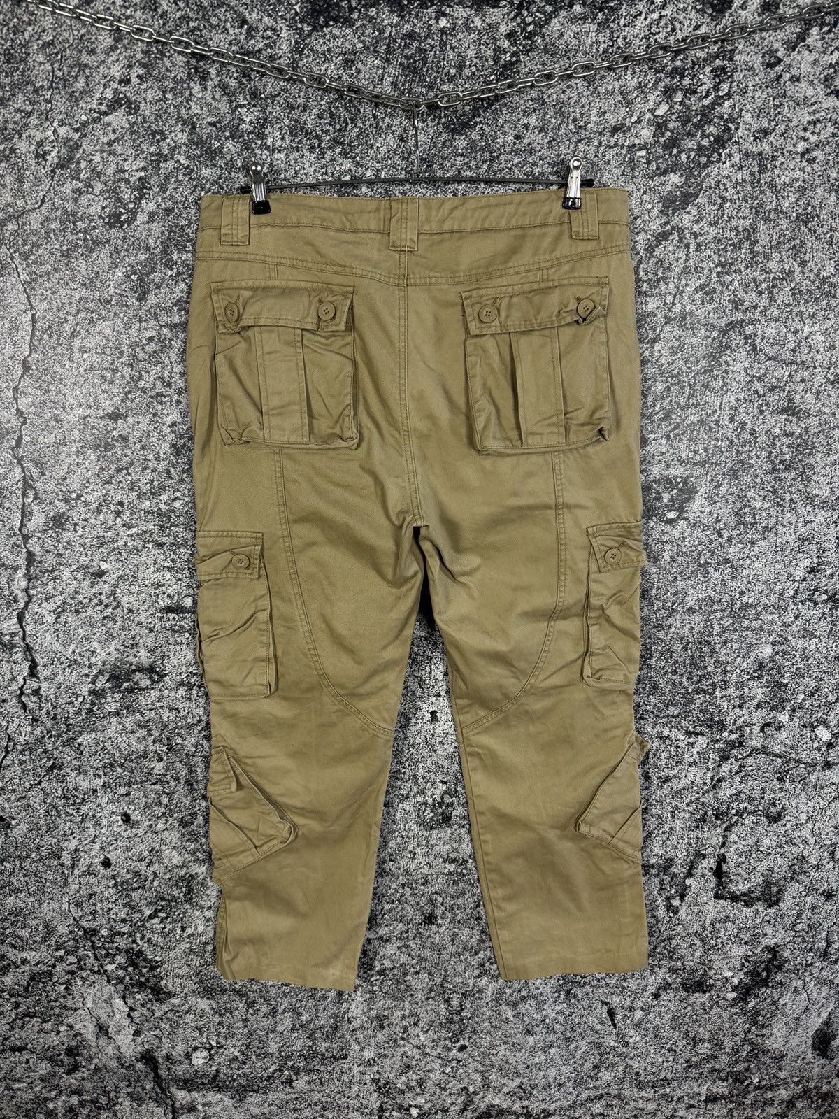 Vintage Match & Stick Cargo Pants Multi Pocket Outdoor Workwear Y2K Size US 38 / EU 54 - 10 Thumbnail