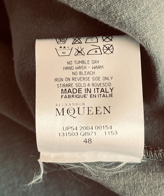 Alexander McQueen Alexander McQueen 2004 “Flaking-Paint” Archive Vest Gray Size US M / EU 48-50 / 2 - 5 Thumbnail