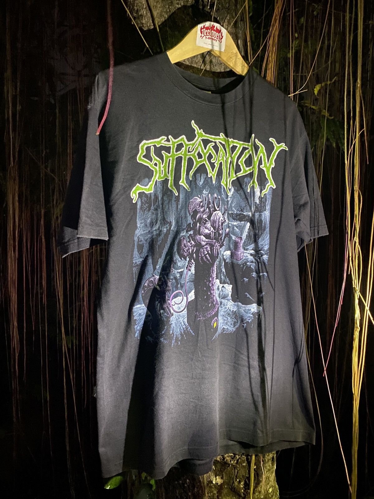 Band Tees Rare Vintage Suffocation Breeding The Spawn Brutal Band Tee Size US L / EU 52-54 / 3 - 1 Thumbnail