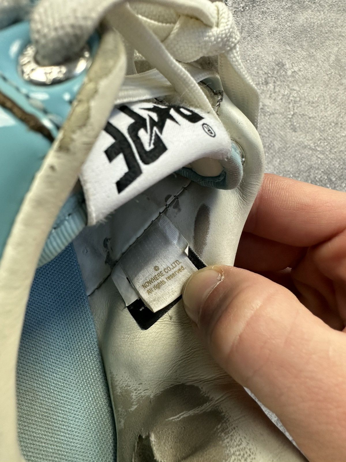 Bape A Bathing Ape Bape Sta Blue White Sneakers size 8.5 Size US 8.5 / EU 41-42 - 15 Thumbnail
