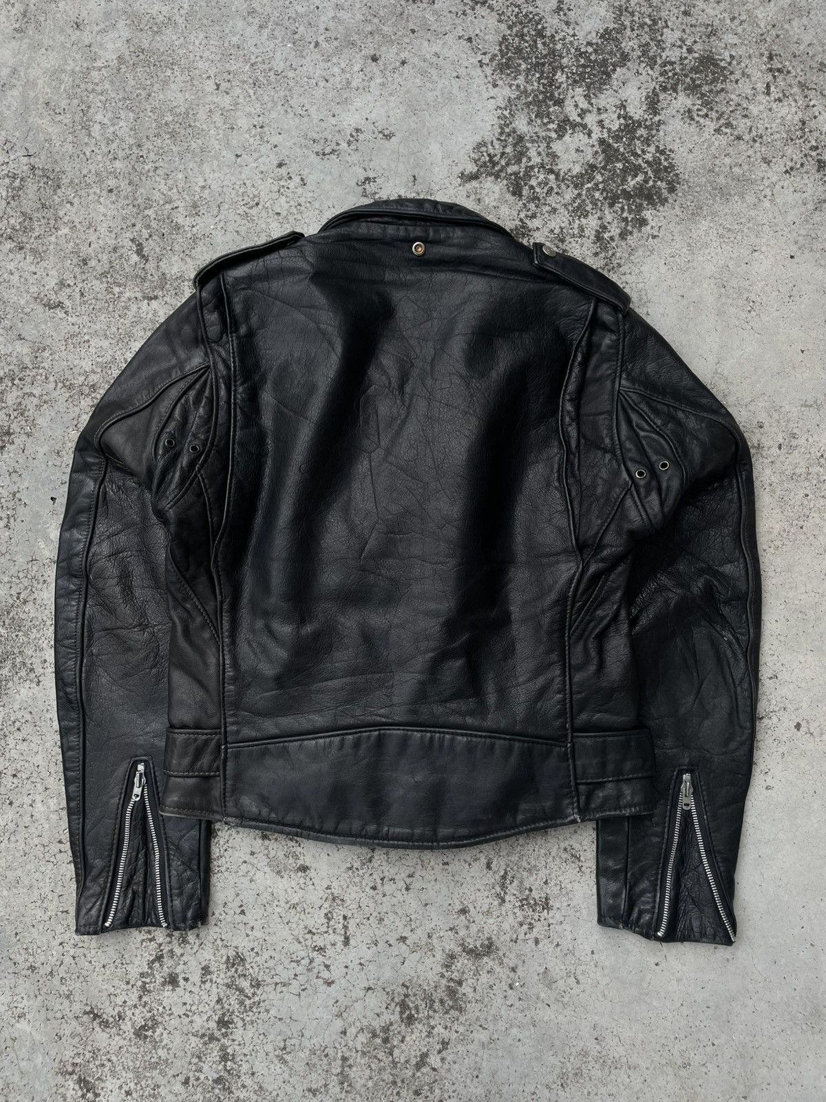Schott Vintage Schott Perfecto 118 Leather Biker Jacket Size US S / EU 44-46 / 1 - 12 Thumbnail