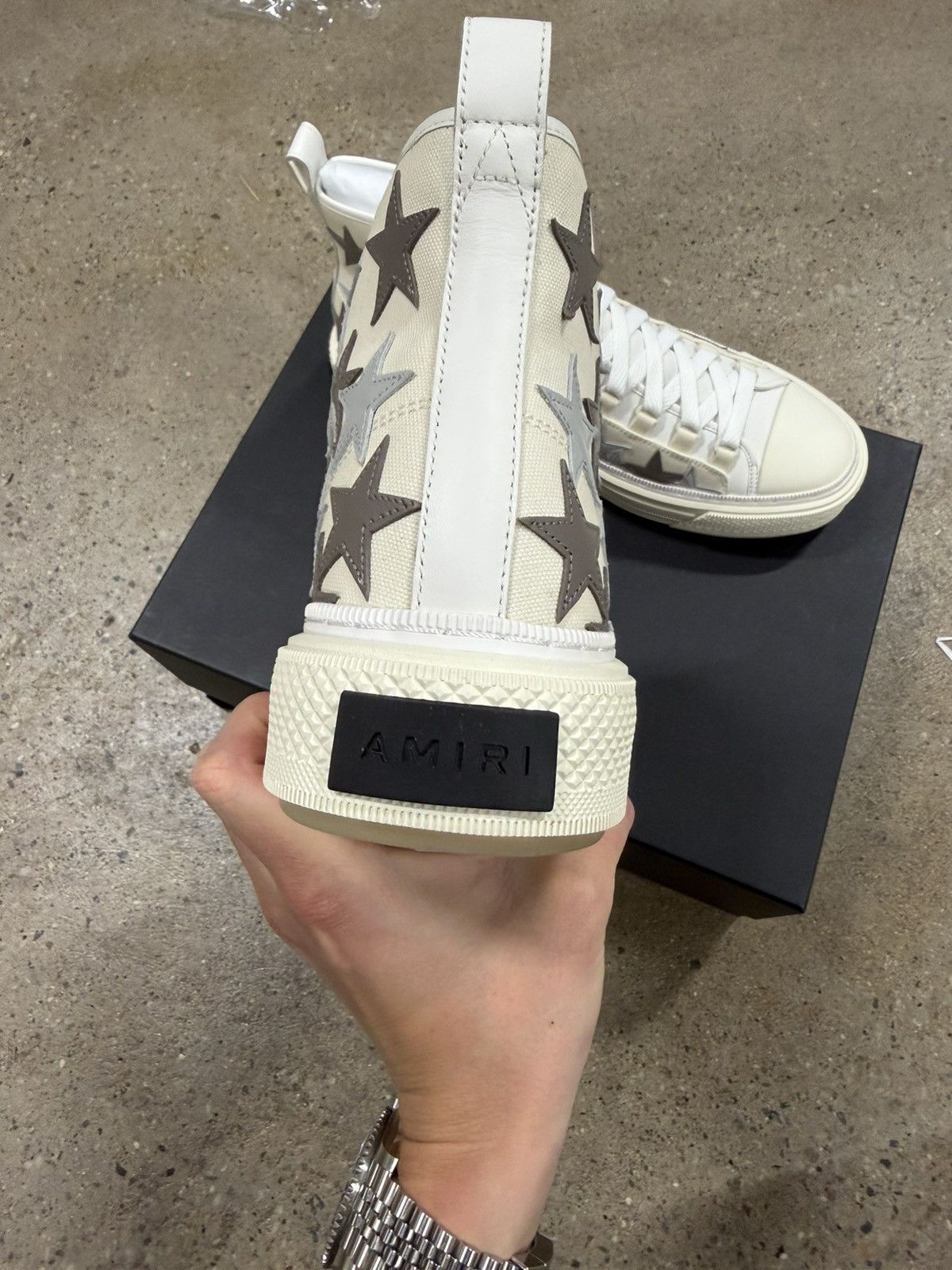 Amiri Amiri High Top Star Court Sneaker NEW 850$ Size US 13 / EU 46 - 5 Thumbnail