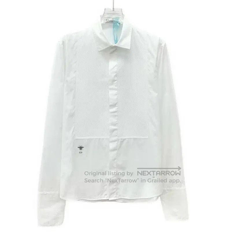 Dior White Cotton Women's Shirt .