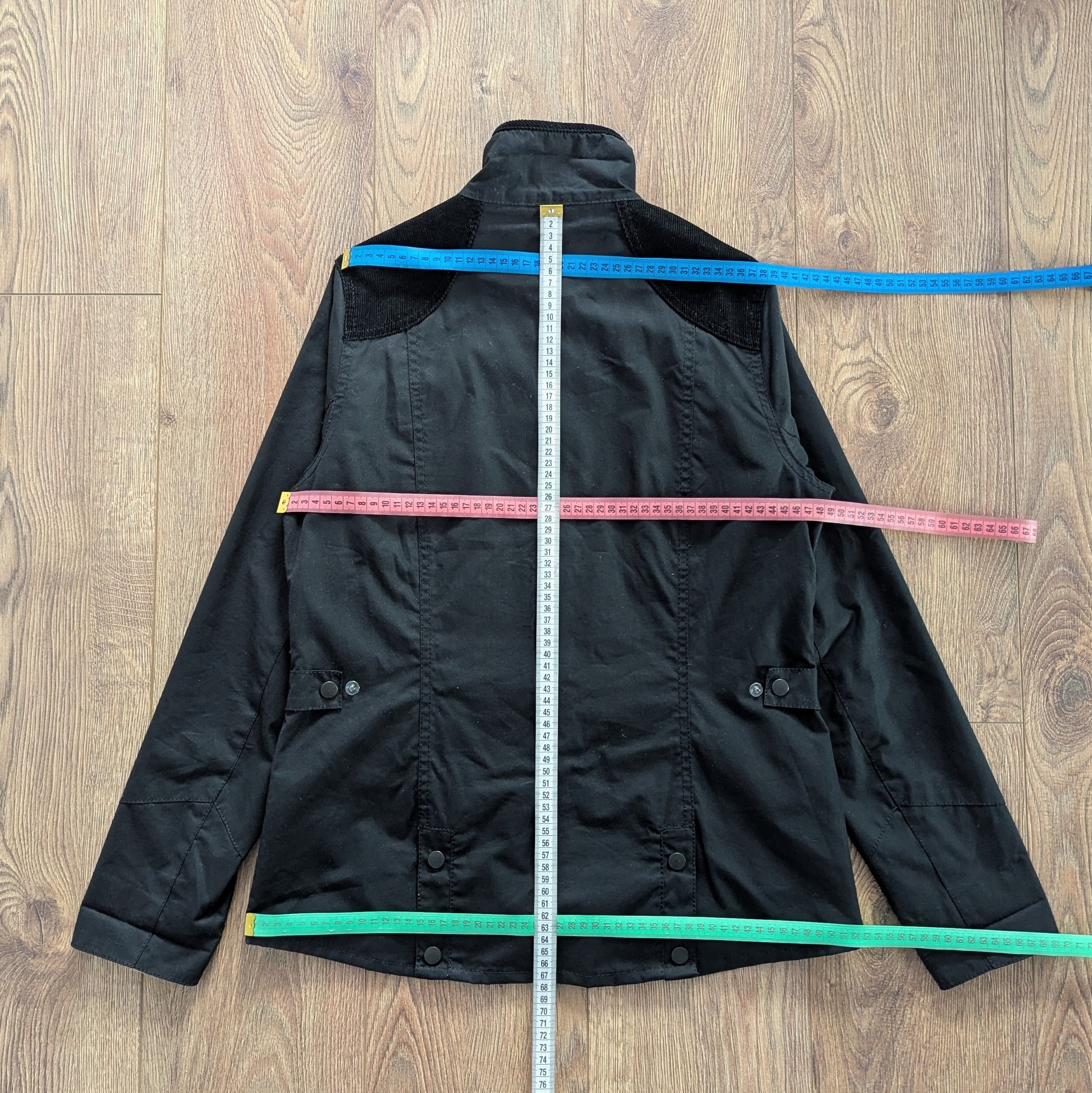 Barbour BARBOUR Isleham Wax Jacket Black British Style Waxed Cotton Size M / US 6-8 / IT 42-44 - 21 Thumbnail