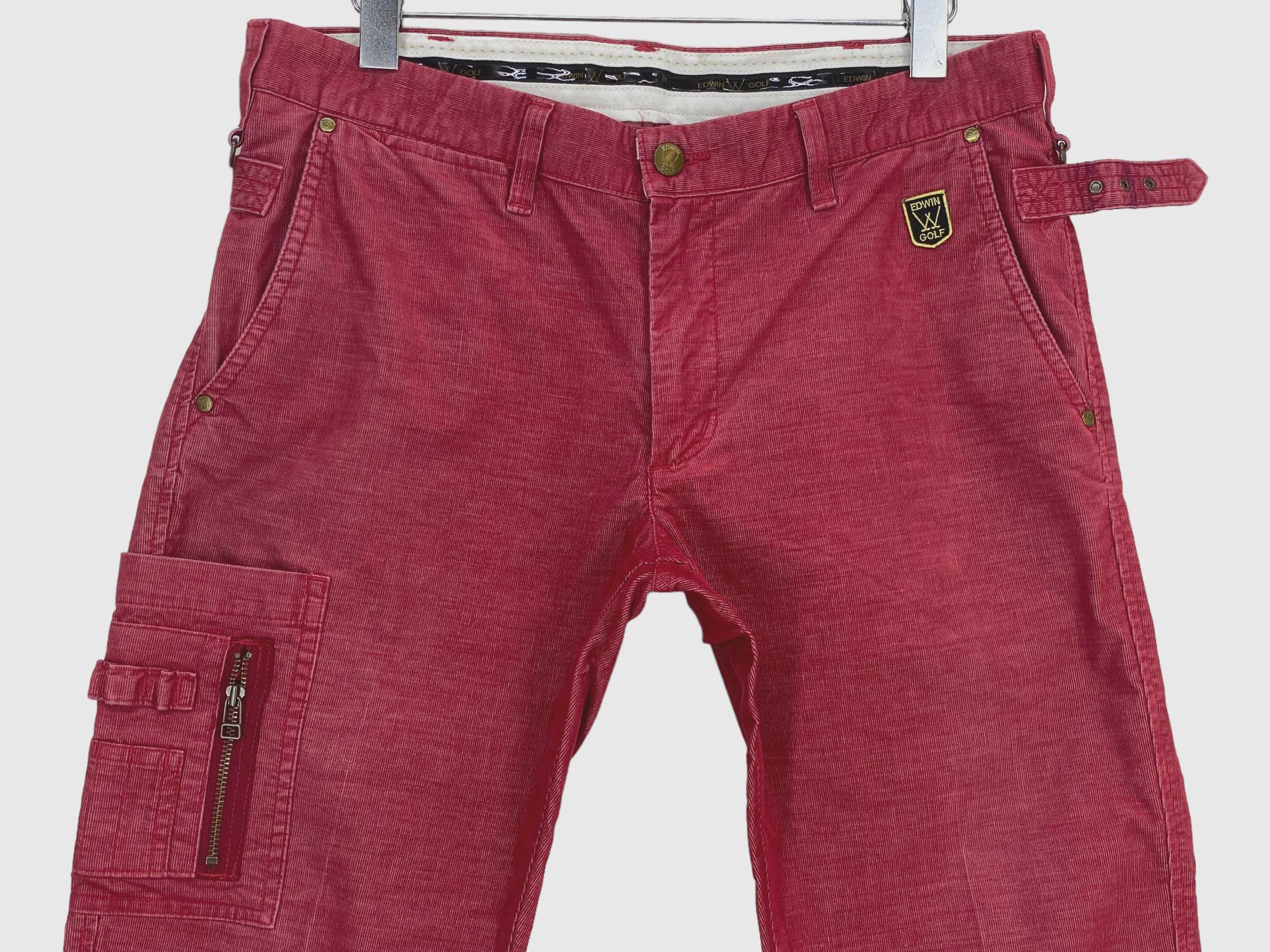 Edwin Edwin Golf Corduroy Multipocket Pants Size US 34 / EU 50 - 3 Thumbnail