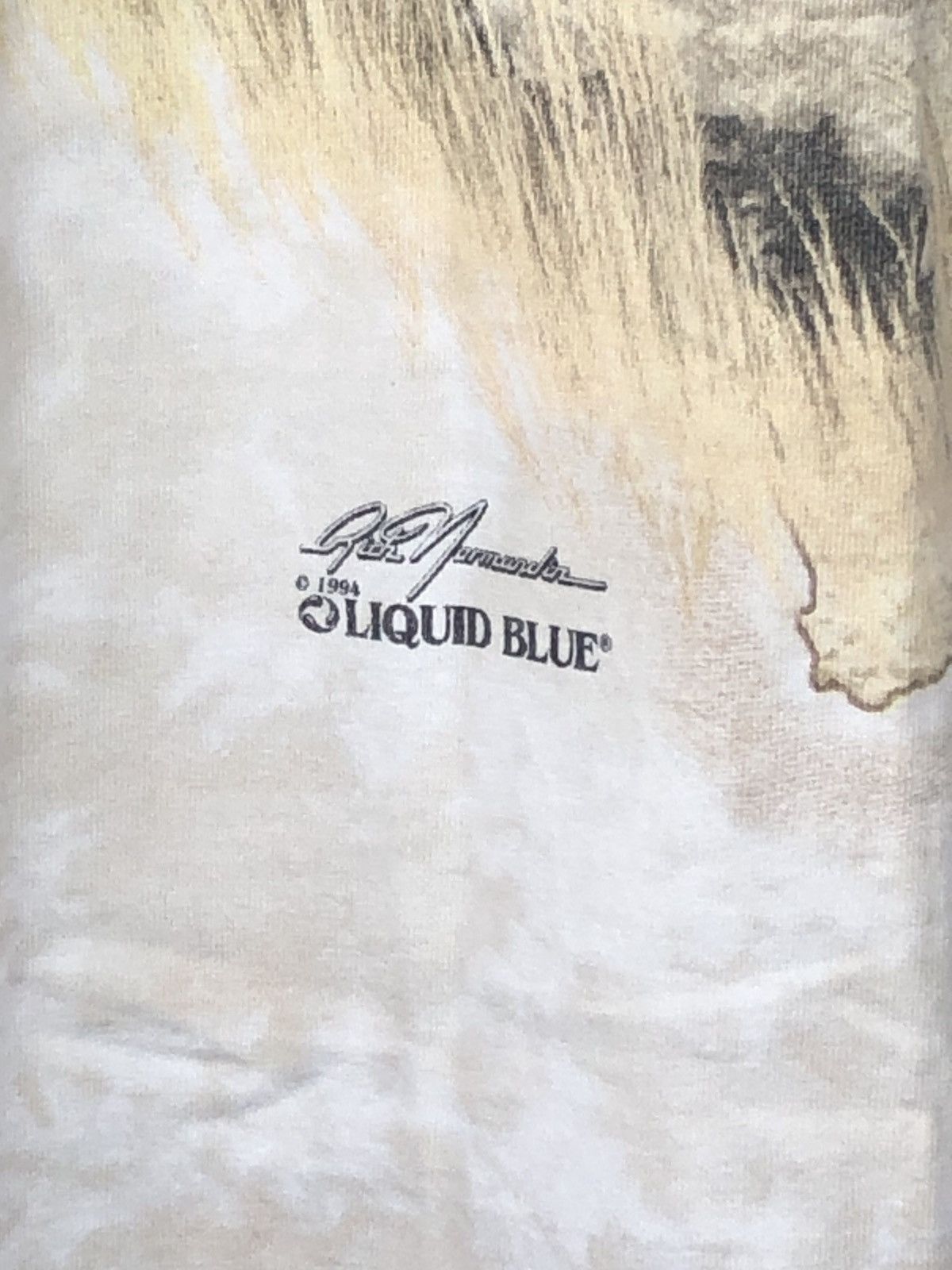 Liquid Blue VERY RARE VINTAGE LIQUID BLUE OVERPRINT MADE IN U.S.A 1994 Size US L / EU 52-54 / 3 - 11 Thumbnail