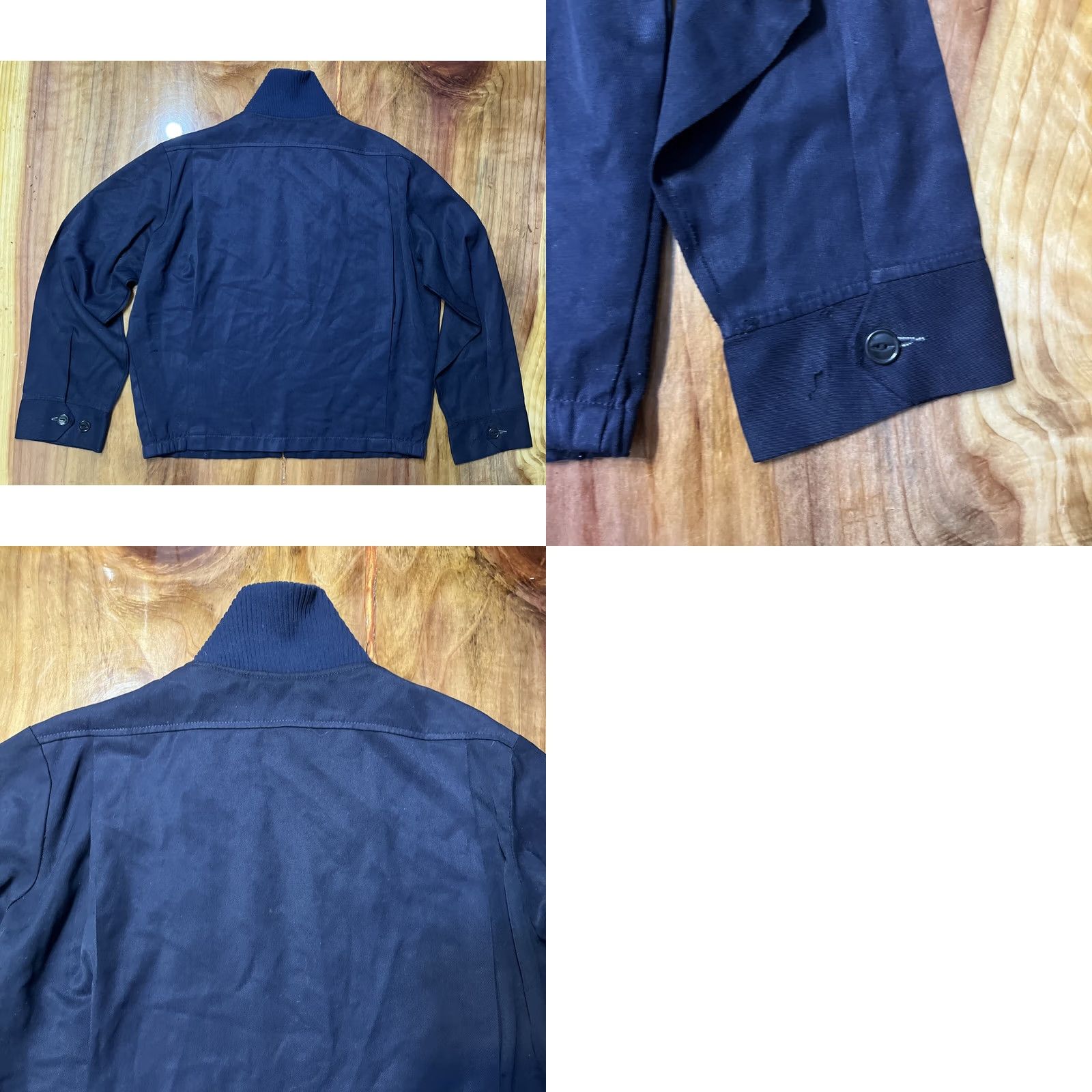 Vintage VINTAGE Unitog 50s Jacket Mens Blue 42 Workwear Embroidered Dura-Press Bomber Jacket A4-29 Size US XS / EU 42 / 0 - 9 Thumbnail
