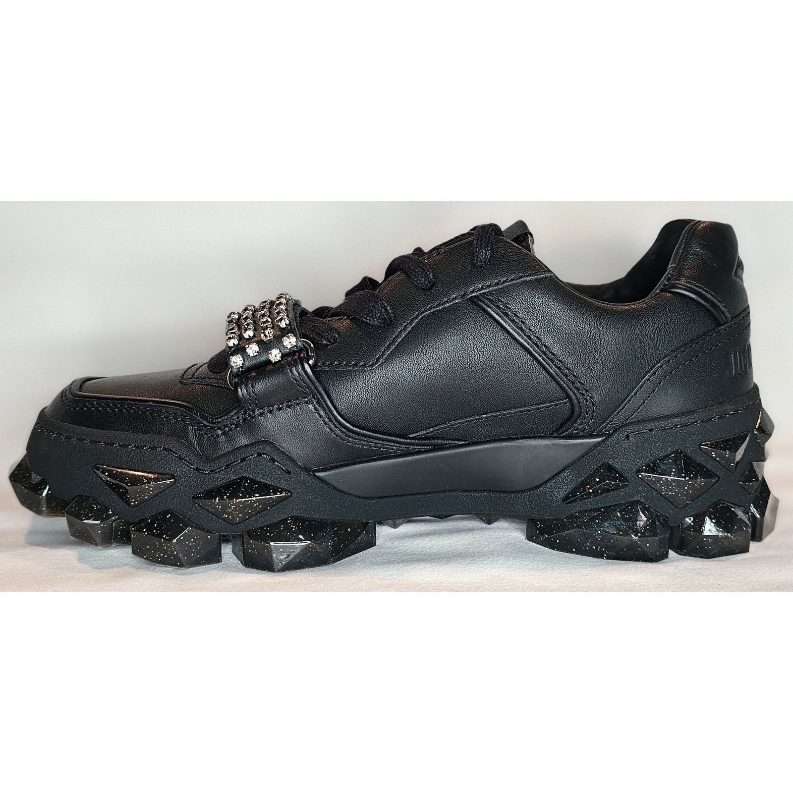 Jimmy Choo Jimmy Choo Diamond Leather Trainers Size 36 Size US 6 / IT 36 - 8 Thumbnail