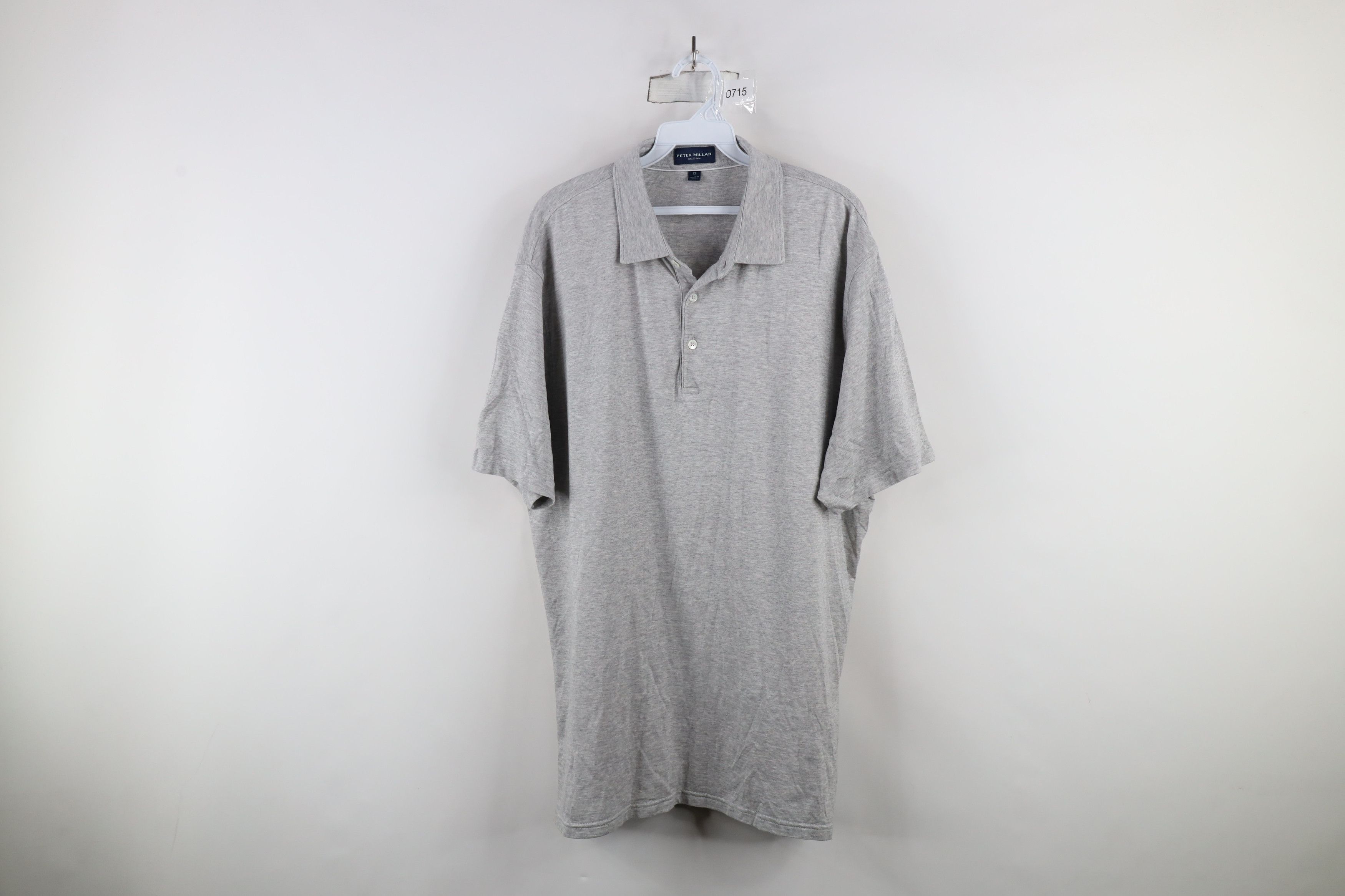 Peter Millar × Vintage Peter Millar Collection Stretch Knit Collared Polo Shirt Size US XL / EU 56 / 4 - 1 Thumbnail
