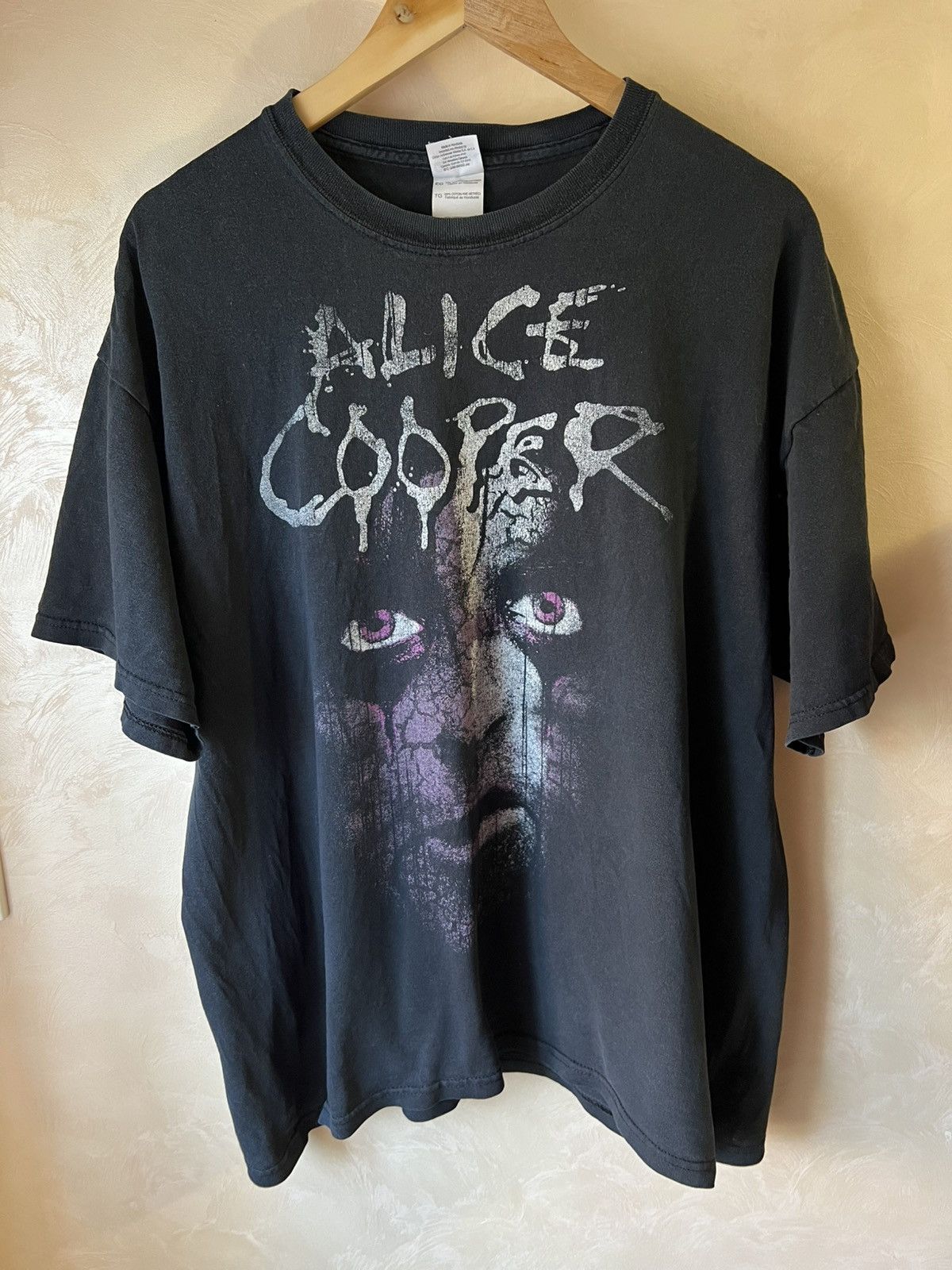 Band Tees × Vintage Alice Cooper 2009 Tour Vintage T-shirt Size US XL / EU 56 / 4 - 1 Thumbnail