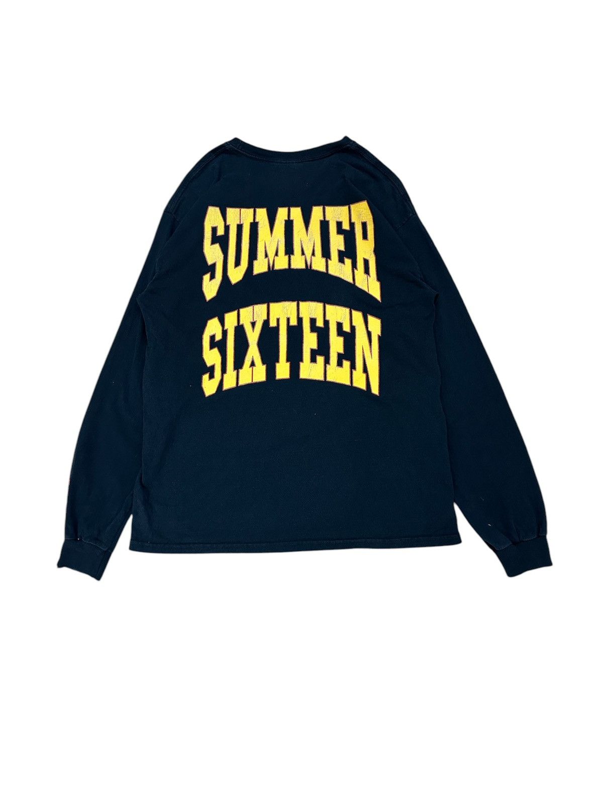 Drake × Rap Tees × Vintage Drake Revenge Summer Sixteen Album OVO Long Sleeve Tee Size US L / EU 52-54 / 3 - 2 Thumbnail
