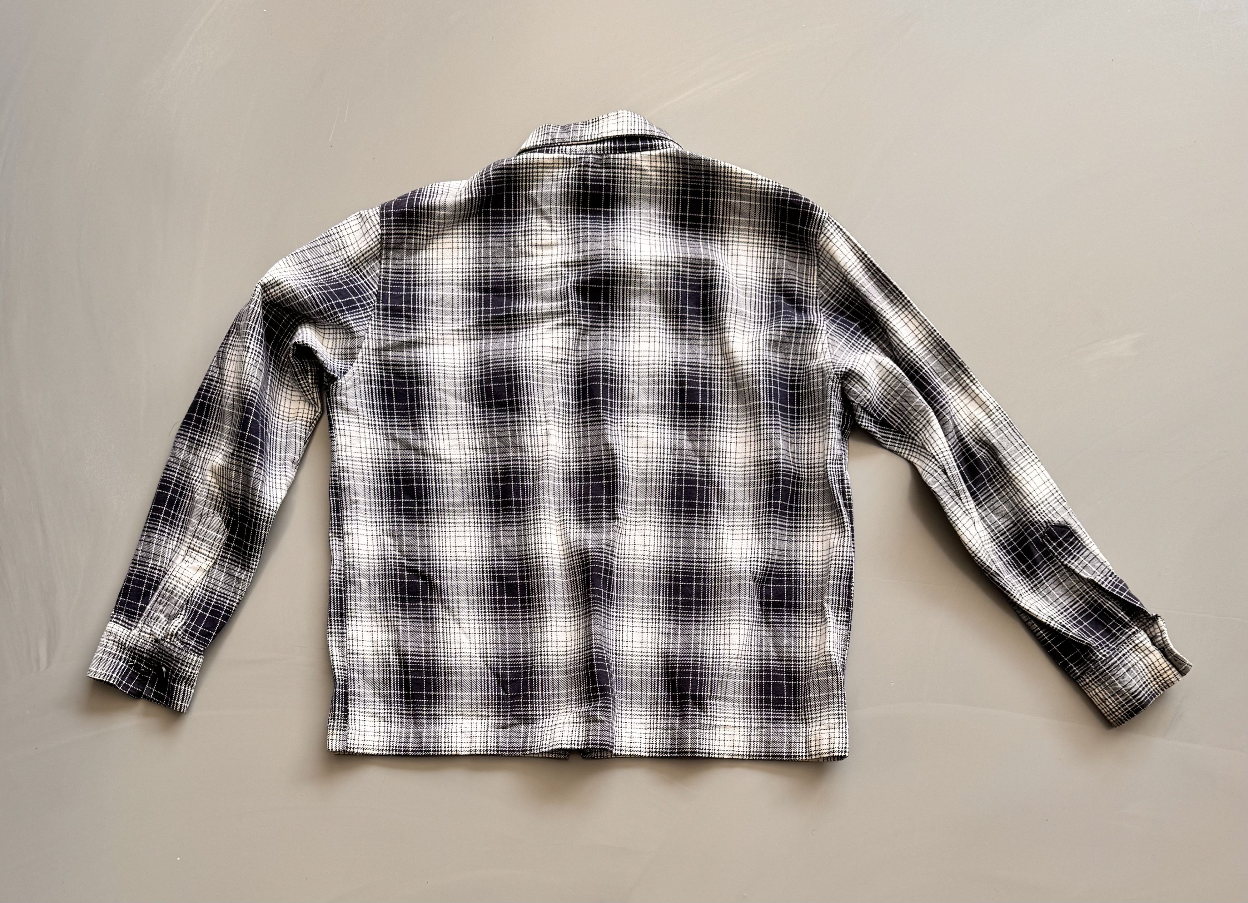 Christos New York Zip-Up Flannel Overshirt Size US M / EU 48-50 / 2 - 2 Thumbnail