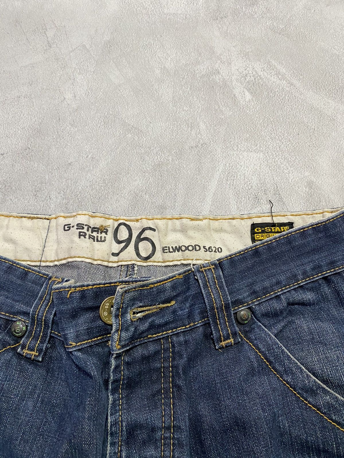 G-Star 💫 Vintage Jeans G-Star Raw 96 Y2K Size US 32 / EU 48 - 5 Thumbnail