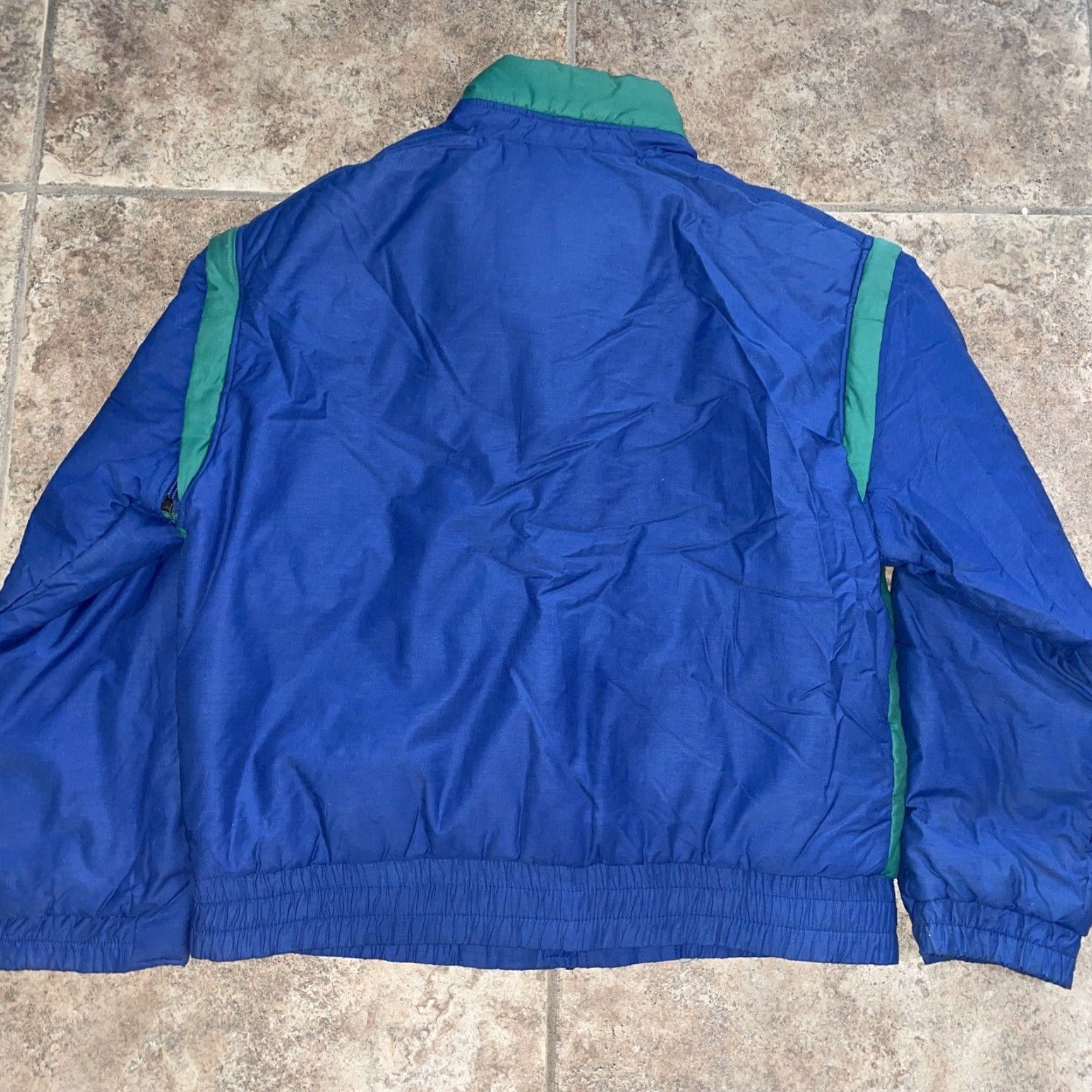 Fila Fila Snap Button Blue Puffer Jacket Mens Size 38 Size US XXS / EU 40 - 4 Thumbnail