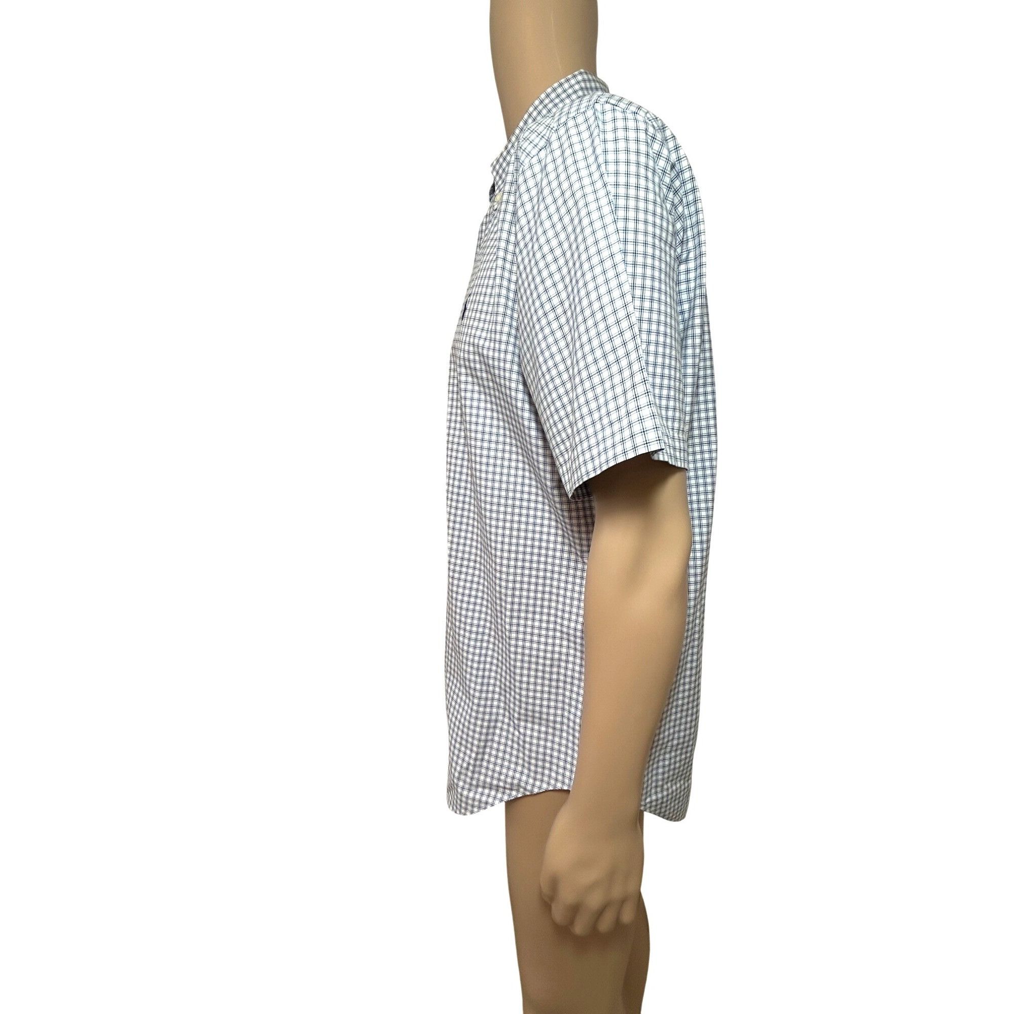 Ralph Lauren Ralph Lauren Men’s Button Down Shirt L Short Sleeve Plaid Wh Size US L / EU 52-54 / 3 - 3 Thumbnail