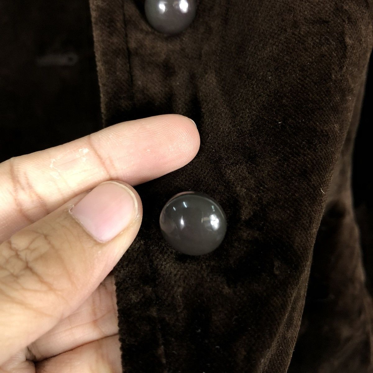 Vintage 🔥VINTAGE CROPPED VELVET JACKET DIFFUSION GUY LAROCHE PARIS Size XS / US 0-2 / IT 36-38 - 16 Thumbnail