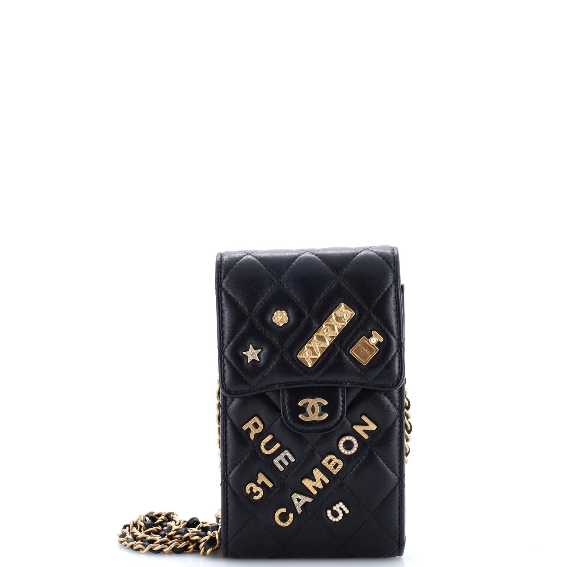 Chanel Lucky Charms Flap Phone Holder Crossbody Bag Size ONE SIZE - 1 Thumbnail