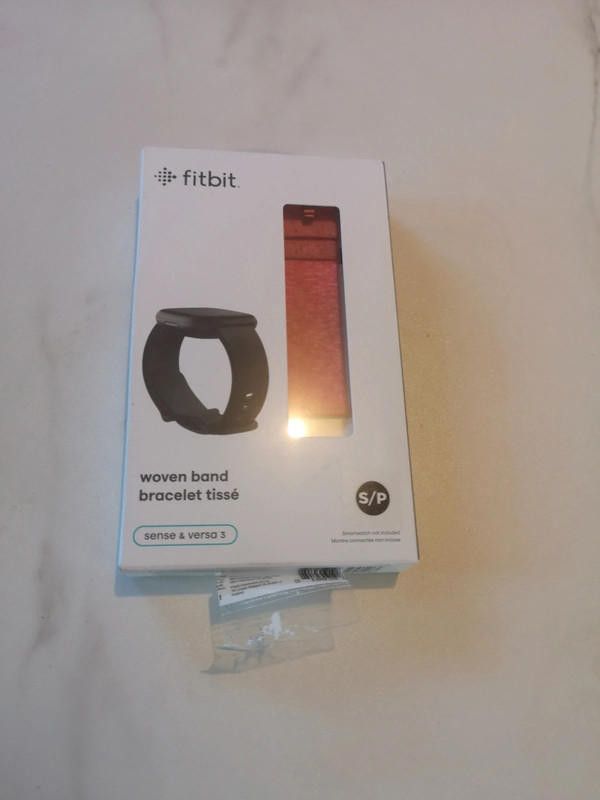 Designer Fitbit woven band foe sense and versa 3 S/P Size ONE SIZE - 2 Thumbnail
