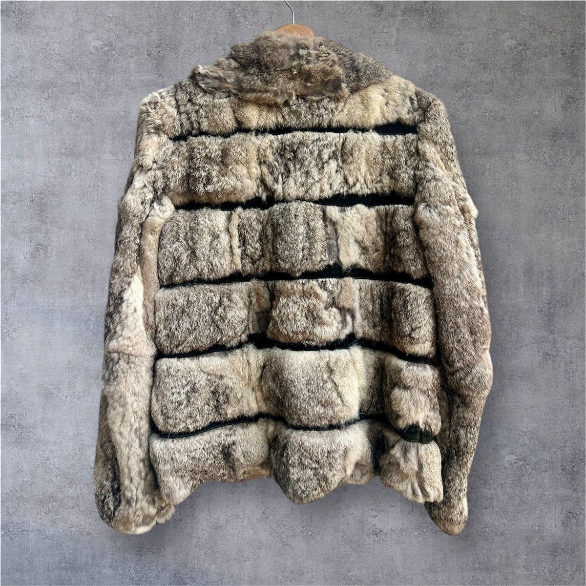 Genuine Leather Vintage Real Leather Fur Jacket Size M / US 6-8 / IT 42-44 - 3 Thumbnail