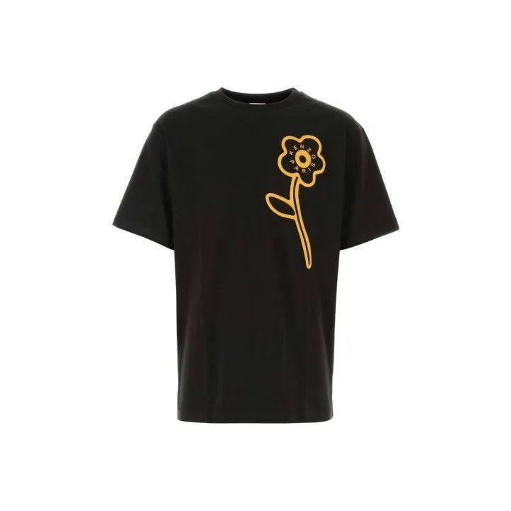 Kenzo Black Graphic Short Sleeve T-Shirt -2507