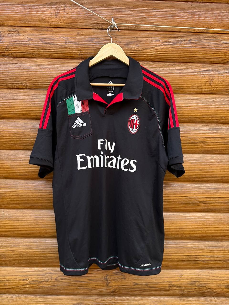 AC Milan 2012-2013 Home Football Soccer Jersey Adidas