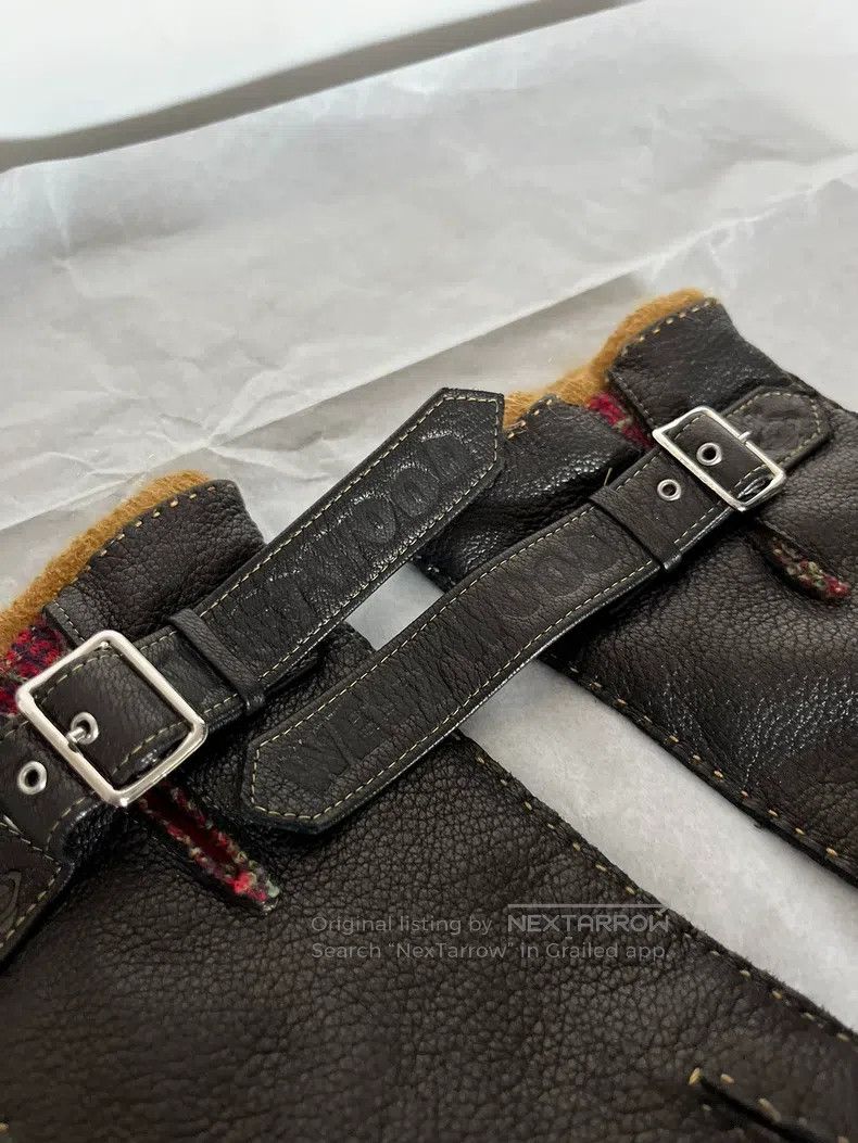 Vivienne Westwood Vivienne Westwood Leather gloves Size ONE SIZE - 5 Thumbnail